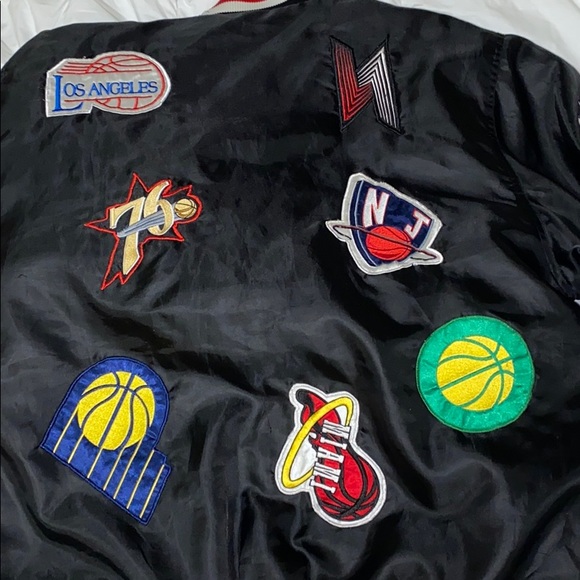 ❌SOLD❌ Rare Vintage NBA Bomber Varsity Jacket - Picture 5 of 7